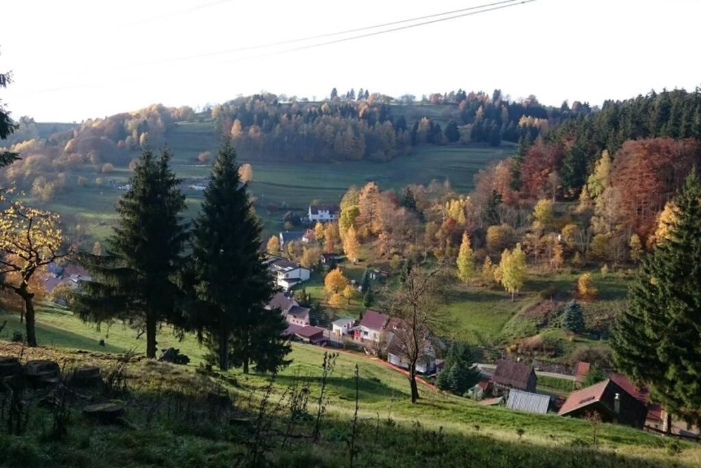 Ferienhaus Hellaberg Langenbach  المظهر الخارجي الصورة